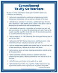 Commitment to My Co-Workers&#169; Health Care Poster 