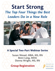 Start Strong: The Top Four Things the Best Leaders Do in a New Role - Group Registration 